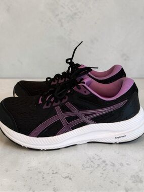 ASICS Women's GEL-Contend 8 Running Shoes - Black/Orchid - Size 10